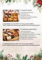 7. Téli varázslat, 8. Háziasszonyok kedvence csomagok